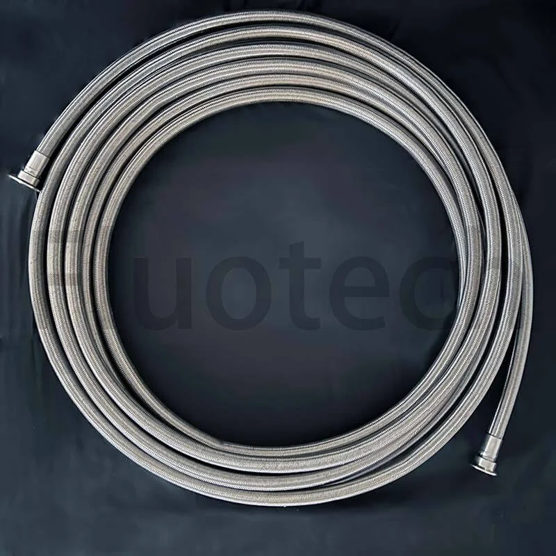 Stainless Steel Braided Fluoroplastic Tubing