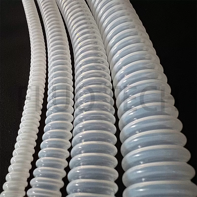 Thin Wall Teflon Convoluted Tubing